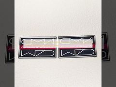 Duurzame siliconen zeefdruk kledinglabels Levendige inkt zeefdruk kledinglabels