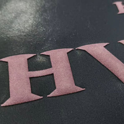 Custom 3D Silicone Heat Transfer Label with Ultrasonic Cut and Square Shape for Garment Free Sample Available