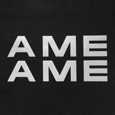 Custom Silver Reflective In the Dark Ink Heat Transfer Label Garment Press 3D Printing Label Heat Transfer for Garment PET Label