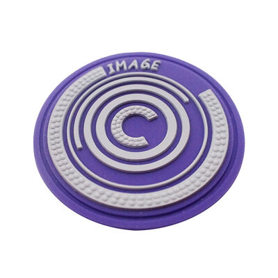 Bag/garment/shoes Custom Logo Rubber Badge Silicone Pvc Rubber Brand Label