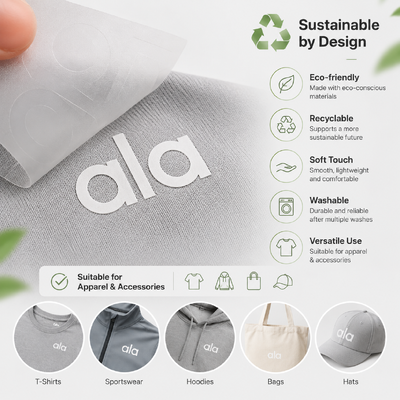 Custom 3D Silicone Badge Heat Transfer Matte Raised Logo Label for Sportswear Apparel Streetwear Jackets Hats OEM ODM Custom Made