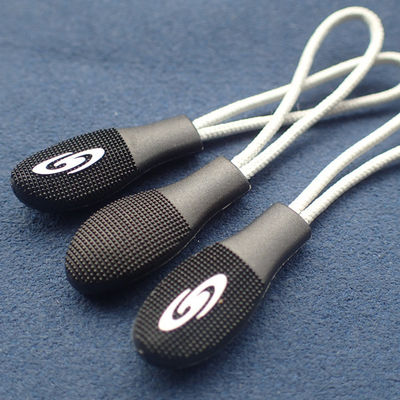ODM colorful injection Rubber TPU Zipper Puller For Luggage