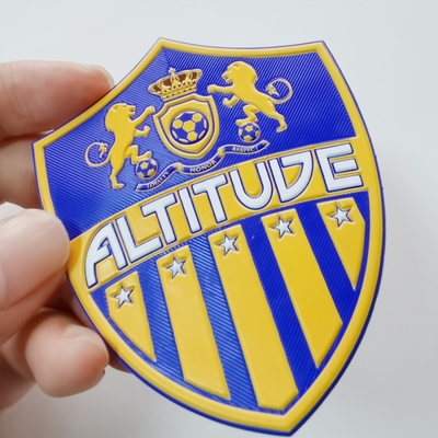 De Hoofdlogo soccer jersey patch high Frequentie van de hitteoverdracht TPU
