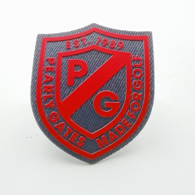 De Etiketten van de het Schermdruk van het kledingssilicone, 3D Logo Silk Screen Labels
