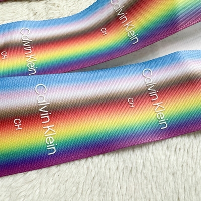 Iridescent Strap Printed Silicone Logo Roek Ribbon Accessoires