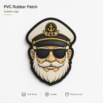 Eco-vriendelijke 3D zachte aangepaste rubber badge Silicone pleister voor kleding en tassen
