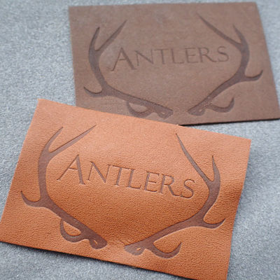 Aangepaste Hete Gestempelde Antieke Koper In reliëf gemaakte Leerflarden
