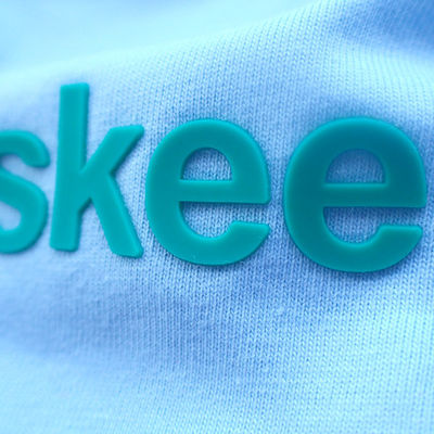 Wasbare ODM de Overdrachtetiketten van de Siliconehitte voor Sportkleding